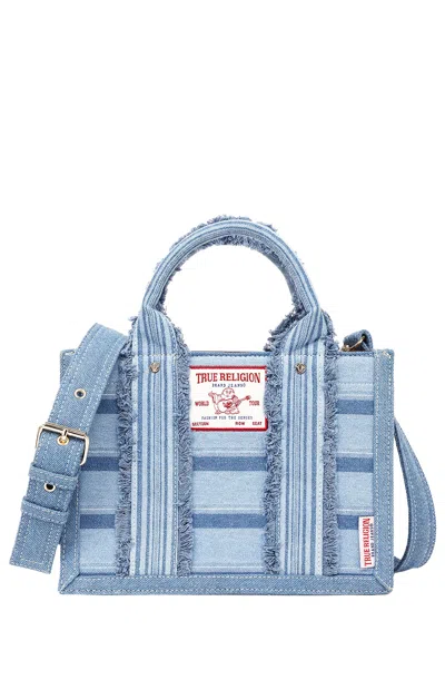True Religion Women's Denim Modern Tote Bag In Denim Blue