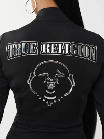True Religion Women's Foil Performance Jacket In Black