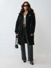True Religion Women's High-shine Long Puffer Jacket In Black
