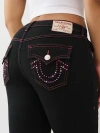 True Religion Women's Plus Jennie Crystal Curvy Skinny Jean In Black