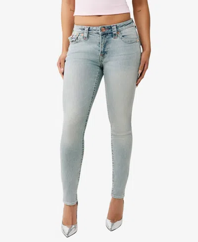 True Religion Jennie Skinny Jeans In Blue
