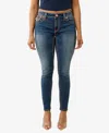 True Religion Jennie Skinny Jeans In Wave Lily