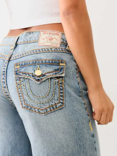 True Religion Women's Jessie Super T Baggy Jean