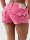 True Religion Women's Joey Big T Frayed Short