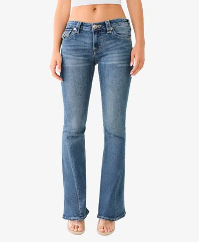 True Religion Women's Joey Low Rise Flare Flap Jean In Arabella | ModeSens
