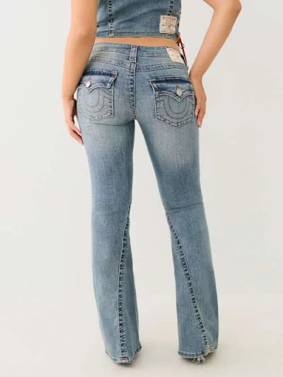 True Religion Women's Joey Low Rise Flare Jean