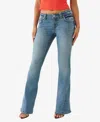 True Religion Joey Low Rise Flare Leg Jeans In Blue