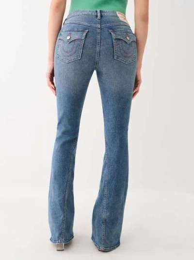 True Religion Women's Joey Mid Rise Flare Jean
