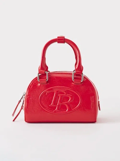 True Religion Women's Logo Emblem Bag In Red