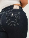 True Religion La Burnout Baby Tee In Black