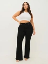 True Religion Women's Plus Joey High Rise Flap Flare Jean