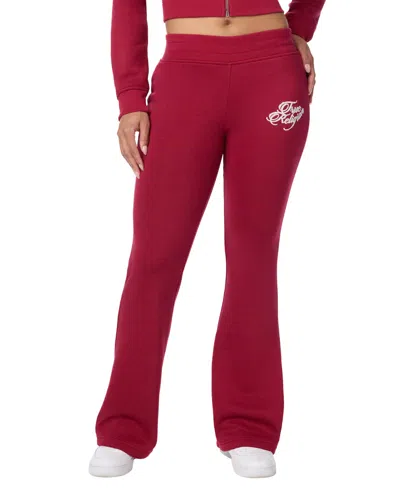 True Religion Women's Pull-on Bootcut Cotton-blend Pants In Red