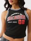 True Religion Women's Sporty Mesh Tank Top In Black