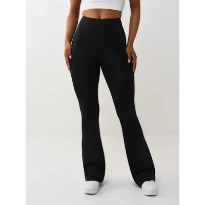 True Religion Women's Truly Snatched Bootcut Legging In Black