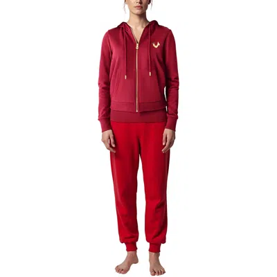 True Religion Womens Logo Cotton Hoodie