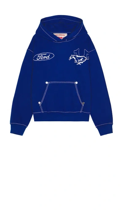 True Religion X Ford Big T Cinched Hoodie