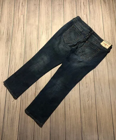 Pre-owned True Religion X Vintage True Religion Denim Jeans Ricky Straight Japan Y2k In Blue