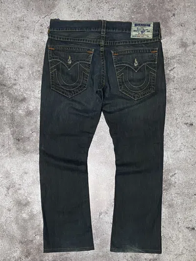 Pre-owned True Religion X Vintage True Religion Vintage Streetwear Denim Jeans In Blue
