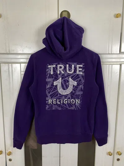 Pre-owned True Religion X Vintage True Religion Zip Up Hoodies In Purple