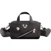 True Religion Zip Top Mini Duffle Handbag