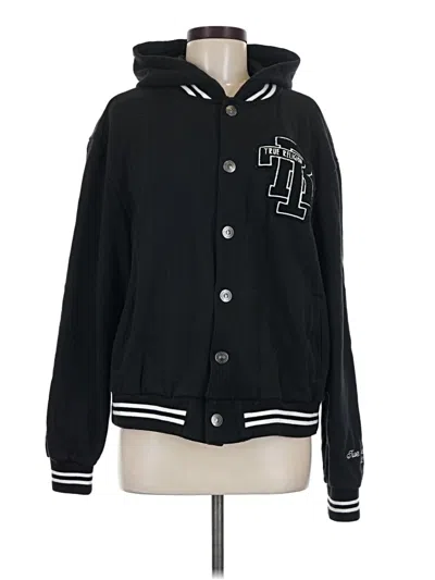 Pre-owned True Religion Zip Up Hoodie In Black