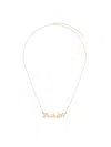 True Rocks F Necklace In Metallic