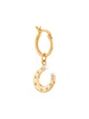 True Rocks Horseshoe Earring In Gold