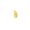 True Rocks Crab Claw Stud Earring In Gold
