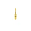 True Rocks Men's Mini Pill Charm 18kt Gold Plated In Gold