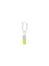 True Rocks Mini Pill Hoop Earring In Silver
