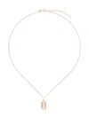 True Rocks Mini Razor Pendant Necklace In Gold