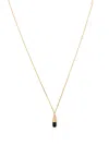 True Rocks Pill Pendant Necklace In Gold