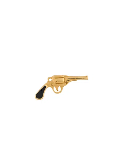 True Rocks Pistol Stud Earrings In Gold