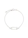 True Rocks Safety Pin Bracelet In Metallic