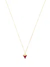 True Rocks Shark Tooth Pendant Necklace In Gold