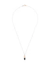 True Rocks Small Pill Pendant Necklace In Blue
