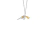 True Rocks Women's Sterling Silver & 18kt Gold-plated 2 Tone Retro Pistol Mini Pendant In Gold