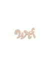 True Rocks Wtf Stud Earring In Pink