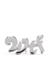 True Rocks Wtf Stud Earring In Silver