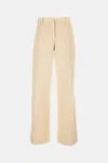 True Royal Beige Wide-leg Trouser In Brown