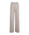 True Royal Belt Loop Casual Pants In Neutral