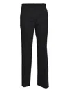 True Royal Belt-loops Trousers In Black