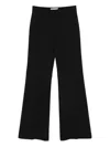 True Royal Bianca Side-pocket Trousers In Black