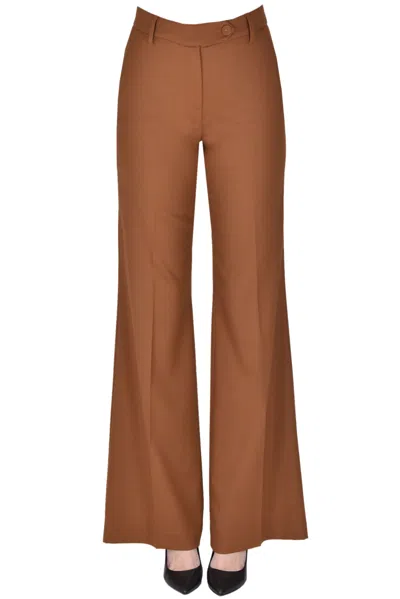 True Royal Bianca Trousers In Brown