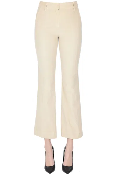 True Royal Corduroy Chino Trousers In Beige