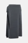 True Royal Debbie Skirt In Gray