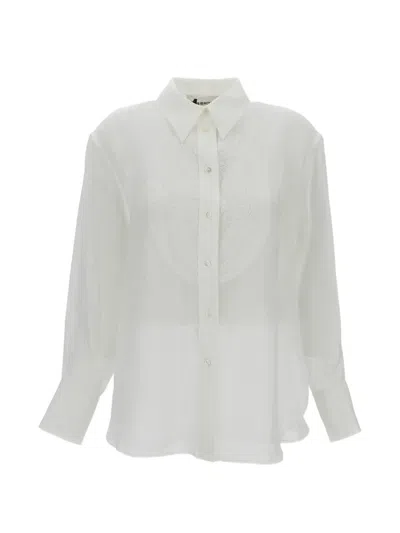 True Royal Embroidered Shirt In White