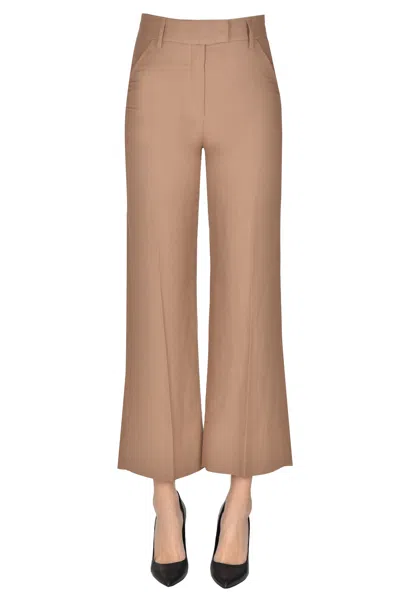 True Royal Giada Trousers In Brown