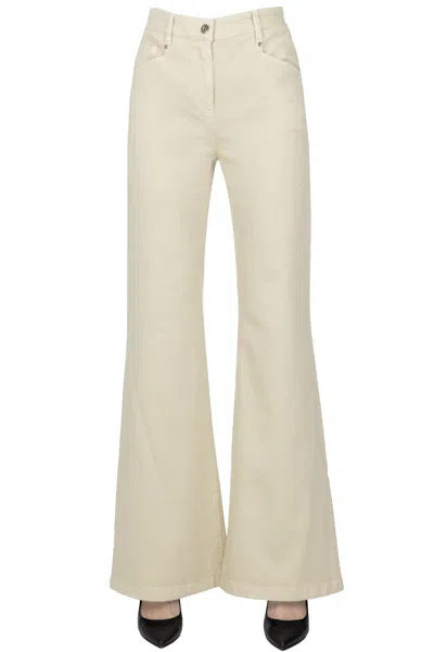 True Royal Laura 5 Pockets Trousers In Neutral