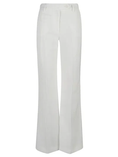 TRUE ROYAL TRUE ROYAL LINEN FLARED TROUSERS